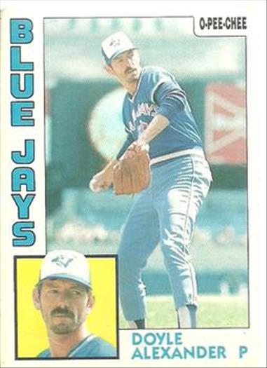 1984 O-Pee-Chee Baseball Cards 112     Doyle Alexander